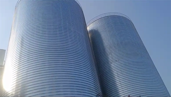 称多2座混凝土高架卷板仓